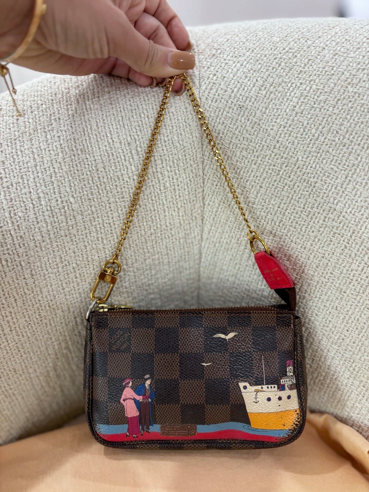 Trousse de voyage – Damier Azur