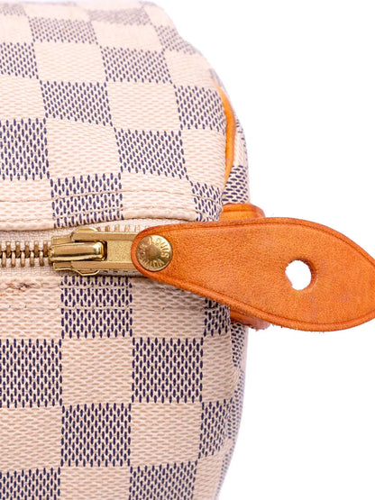 Speedy 30 – Damier Azur