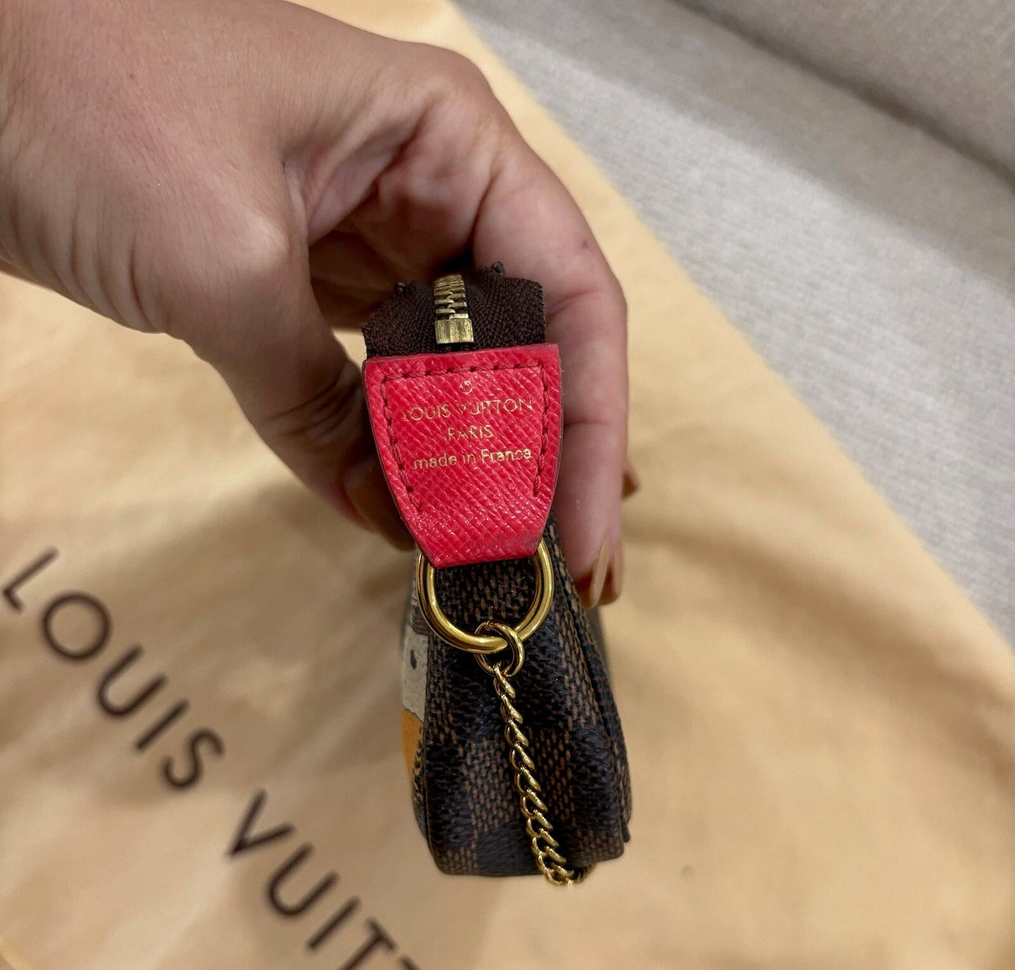 Trousse de voyage – Damier Azur